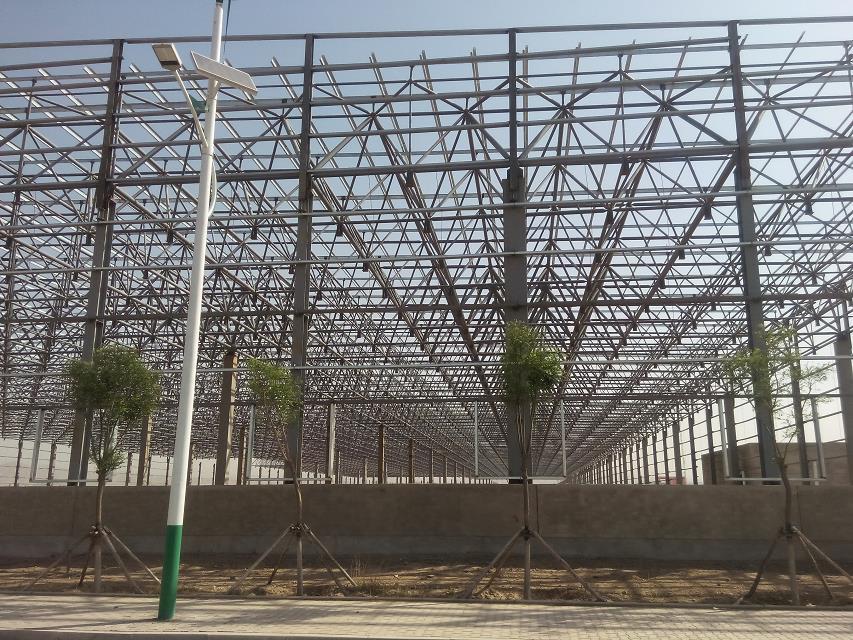 密山汽车工业厂房网架